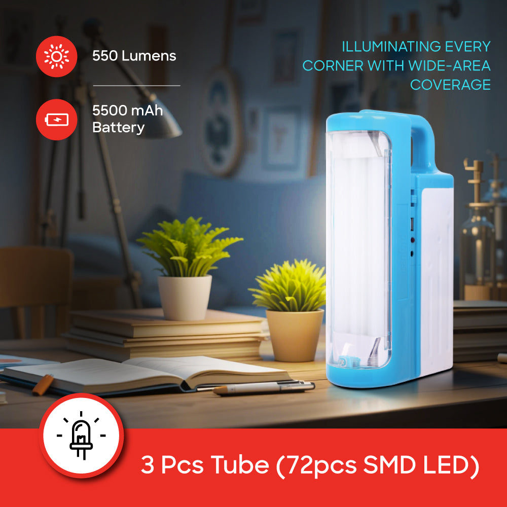 Sanford 2 in 1 LED Lantern with Solar Charging and 100Hour Runtime | SF4732EL B - buysanford